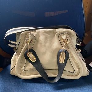 Chloe Paraty Tan Handbag